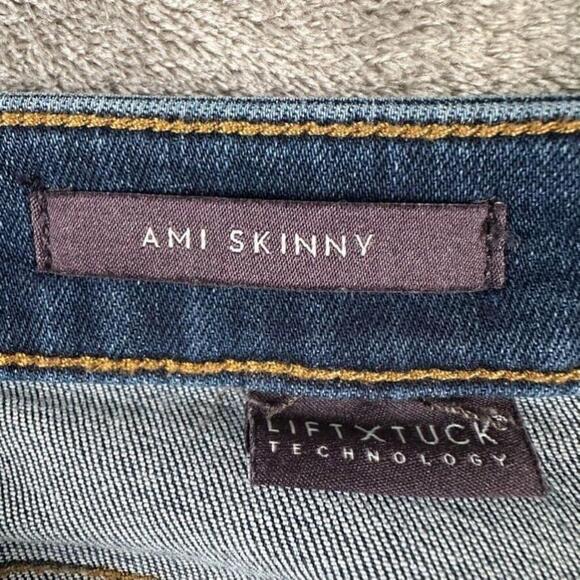 NYDJ Jeans Womens 12 LiftxTuck Technology Ami Skinny Distressed Denim - Picture 8 of 11